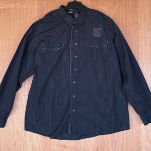 Harley-Davidson Black Pinstripe Shirt